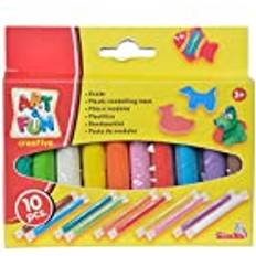 Simba Hobby Horses Simba Art & Fun 106324169 10 Coloured Dough Sticks Made in Germany