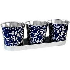 Fallen Fruits Portuguese Style Triple Flower Pots