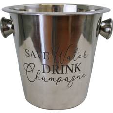 Geko Steel Champagne Bucket With Bottle Cooler