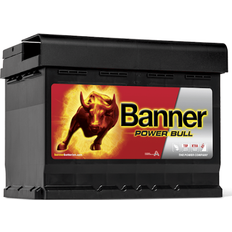 Banner autobatterie power bull 12v 62ah 550a/en p6219 starterbatterie startklar