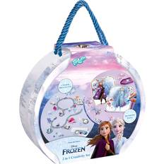 Totum Disney Frozen II 2-in-1 Jewellery Making Creative Set in Gift Box, Multicolor, 682115