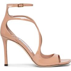 Pink Heeled Sandals Jimmy Choo Azia 95