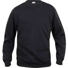Clique Basic Round Neck Sweatshirt Unisex - Black