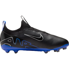 Best Football Shoes Children's Shoes Nike Jr Zoom Mercurial Vapor 15 Academy MG - Black/Hyper Royal/Chrome