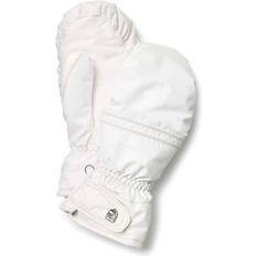 Hestra Primaloft Leather Mitt W - Ivory/Offwhite