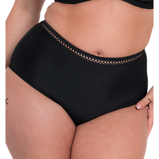 Curvy Kate Women Swimwear Curvy Kate First Class High Waist Bikini Bottom - Black