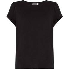 Mint Velvet Cotton Star T-shirt - Black