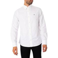 Shirts Gant Slim Fit Oxford Shirt White