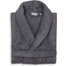 Linum Home Textiles Unisex Terry Cloth Bathrobe - Grey