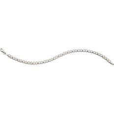 Elements Circle Tennis Bracelet - White Gold