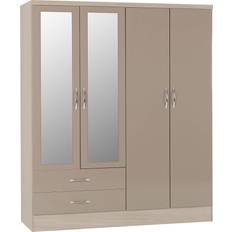 Glasses Furniture SECONIQUE Nevada Wardrobe 154x182.5cm