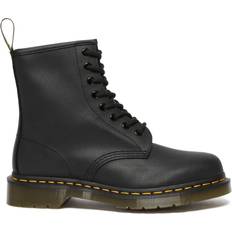 13.5 - Unisex Lace Boots Dr. Martens 1460 Greasy Leather Boot - Black