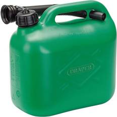 Draper Motor Oils & Chemicals Draper Plastic Fuel Can, 5L, Green 09052