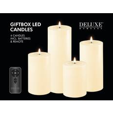 Home Cream Deluxe Flameless Giftbox LED Candle
