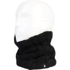 Skiing Scarfs Heat Holders Women's Neck Warmers - Black