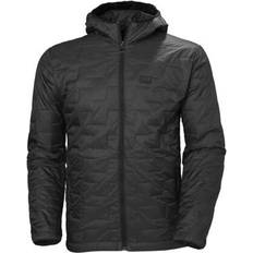 Men - Skiing Jackets Helly Hansen Men's Lifaloft Hooded Insulator Jacket - Black Matte