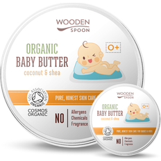 Wooden spoon Organic Coconut & Shea Body Butter for Children from Birth 100 ml