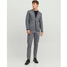 Grey - Men Suits Jack & Jones Jprblabeck Regular Fit Suit