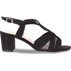 Wide Fit Heeled Sandals Paradox London Narelle Wide Fit - Black