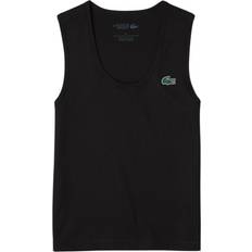 Lacoste Sportswear Garment Tank Tops Lacoste T-Shirt Women black