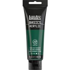 Liquitex Basics Acrylic Colour Deep Green Permanent 118ml