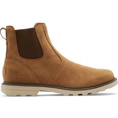 Men - Synthetic Chelsea Boots Sorel Carson - Camel Brown/Oatmeal