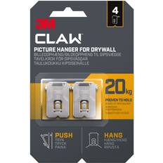 3M CLAW Steel Claw Drywall Hanger, Pack 20kg Picture Hook