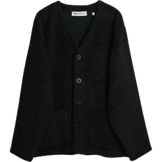 Men - XL Cardigans Our Legacy Cardigan - Black Mohair