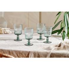 Blue Wine Glasses Nkuku Fali Wine Glass