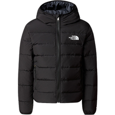 XXL Outerwear The North Face Girl's Reversible North Down Hooded Jacket - Black (NF0A84N6-JK3)