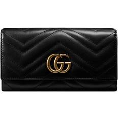 Gucci GG Marmont Continental Wallet - Black