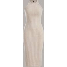 Shein Solid Ribbed Knit Bodycon Dress