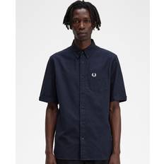Fred Perry Men Shirts Fred Perry Men's Oxford Shirt Navy