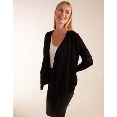 Blue Vanilla Waterfall Cardigan BLACK