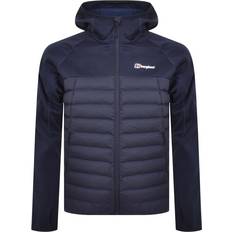 L - Men Outerwear Berghaus Pravitale Hybrid Jacket - Dark Blue