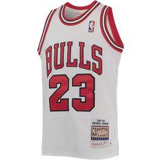 Michael jordan jersey Mitchell & Ness Michael Jordan White Chicago Bulls 1997-98 Hardwood Classics Authentic Jersey