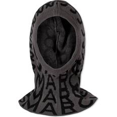 Women - Wool Balaclavas Marc Jacobs The Monogram Balaclava - Black/Charcoal