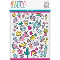 Unique Party Favorite Things Birthday Bags Pack of 8