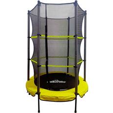 Dellonda 55" Mini Trampoline with Safety Enclosure Net