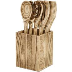 Brown Utensil Holders Tower Barbary & Oak Hoxton 5 Utensil Holder 5pcs