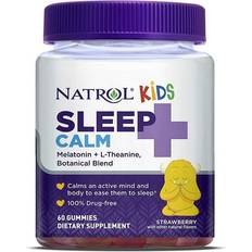 Stress Supplements Natrol Kids Sleep+ Calm Gummies Strawberry 60 pcs