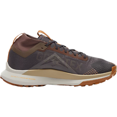Nike Brown - Men Running Shoes Nike React Pegasus Trail 4 GTX SU M - Anthracite/Bright Mandarin/Ironstone