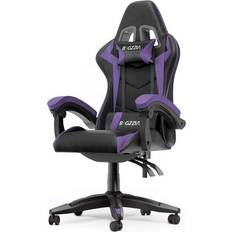 Gaming Chairs Bigzzia Gaming & Office Ergonomic Computer Desk Chair - Black/Purple