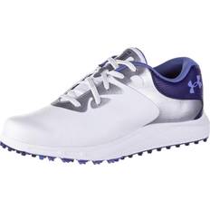 8.5 - Women Golf Shoes Under Armour UA W Charged Breathe SL Sneakers White
