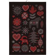 Ekelund Julnatt Kitchen Towel Black