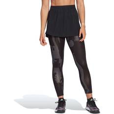 Tennis Tights Adidas New York In 7/8 Leggings Black Woman