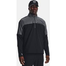 Under Armour Elastane/Lycra/Spandex Jackets Under Armour Mens Storm Windstrike HZ Black/Pitch Gray