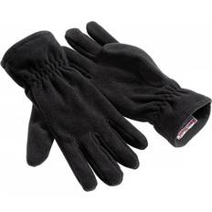 Men - Skiing Gloves Beechfield Suprafleece Anti-Pilling Alpine Winter Gloves - Black