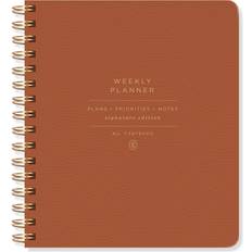 Fringe Studio Non-Dated Planner Cognac Weekly