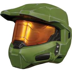 Green Helmets Disguise Halo master chief infinite full helmet child